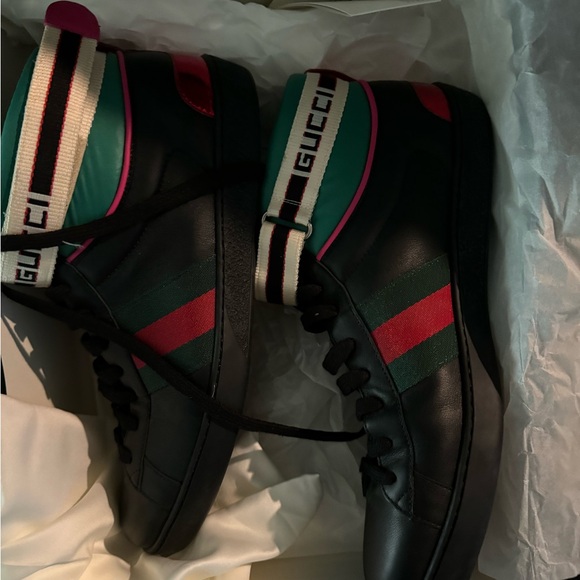 Gucci Ace high top size 10.5 - Picture 1 of 8